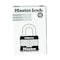 Master Lock Master Lock 1-5/16 in. H X 1 in. W X 1-3/4 in. L Steel 4-Pin Cylinder Exterior Padlock 1KA#2438 - alternate 2